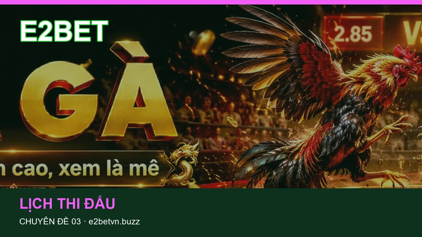 Danh sách kiểm tra thông tin Thể thao dành cho người đọc E2BET